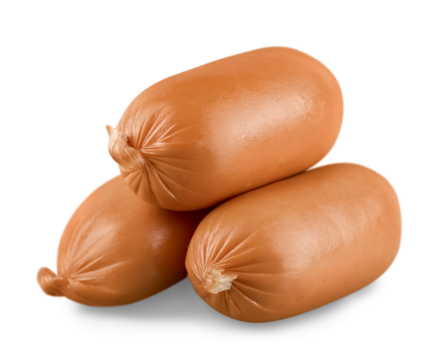 assortiment of sausages