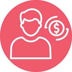 Income Update Vector Icon

