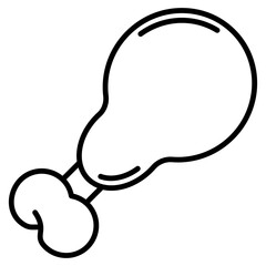 chicken thighs icon