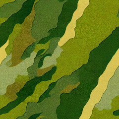Fototapeta premium Seamless military camouflage pattern. Green camouflage fabric. Masking background tiles.
