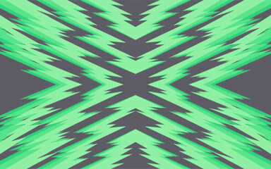 Abstract background with gradient ornamental jagged line pattern