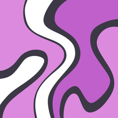 Naklejka premium Abstract background with gradient wavy line pattern and with soft color theme