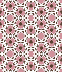 Abstract geometric pattern. A seamless background, vintage texture.	
