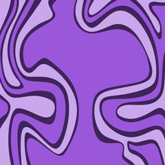 Minimalist background with cute wavy lines pattern and with some copy space area