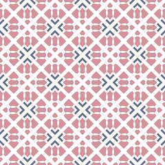 Abstract geometric pattern. A seamless background, vintage texture.	

