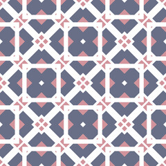 Fototapeta premium Abstract geometric pattern. A seamless background, vintage texture. 
