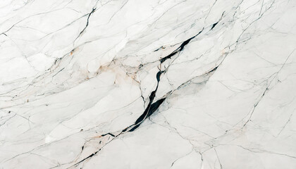 Fototapeta na wymiar White marble textured background. Abstract design, 4k wallpaper. AI 