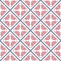 Abstract geometric pattern. A seamless background, vintage texture.	
