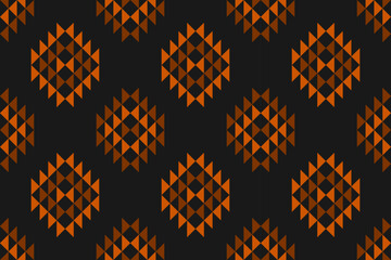 Fototapeta na wymiar Fabric Aztec pattern background. Geometric ethnic oriental seamless pattern traditional. Mexican style. Design for wallpaper, illustration, fabric, clothing, carpet, textile, batik, embroidery.