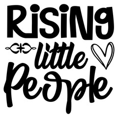 Rising Little People SVG