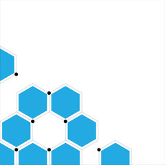 Hexagon Edge Corner Border