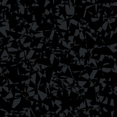 Dark Broken Geometric. Decorative vector seamless pattern. Repeating background. Tileable wallpaper print.