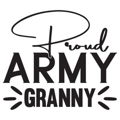 Proud Army Granny