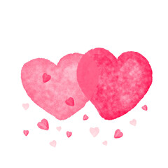 Heart Shapes. Valentines Day. Valentine symbol.