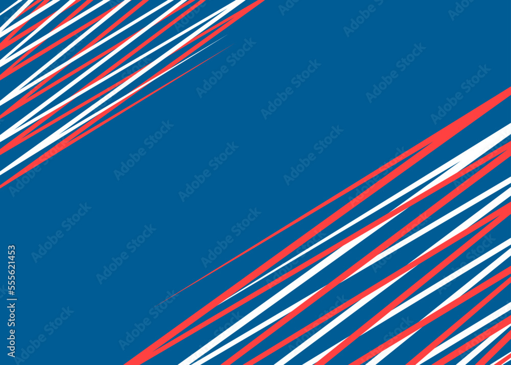 Aufkleber minimalist background with overlapping zigzag pattern and with some copy space area