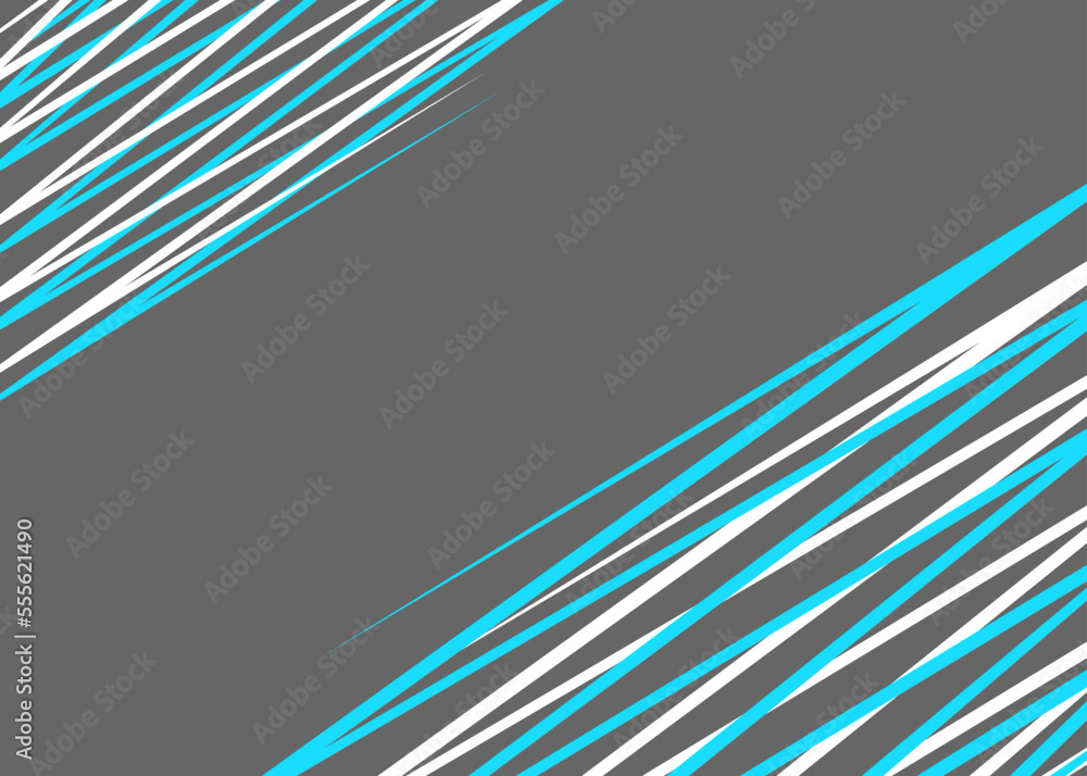 Poster minimalist background with overlapping zigzag pattern and with some copy space area