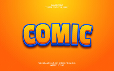 Comic Text Effect