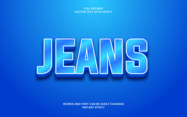 Jeans Text Effect