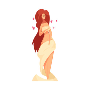 recommend clip art: Aphrodite Greek God Composition