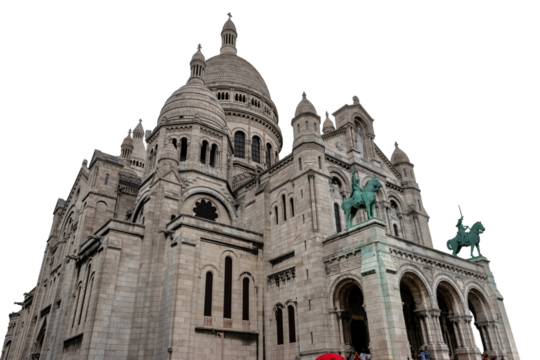 The Basilica of the Sacred Heart (fr.: Sacré-Cœur)б Paris, France