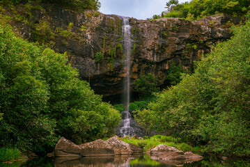 Tamarind falls other name is seven waterfalls in Mauritius island, Rivivière Noire district....