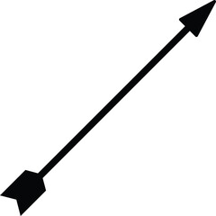 Vintage retro arrows for camping. Can be used like emblem, logo, badge, label. mark, poster or print. Monochrome Graphic Art. 