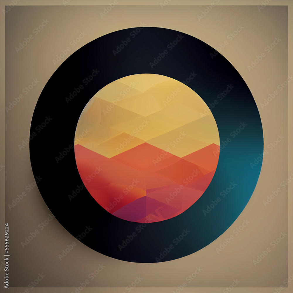 Poster abstract record with label sphere