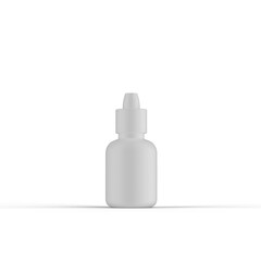 Matte Plastic Dropper Bottle