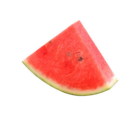 Sliced of watermelon isolated transparent png