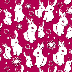  pattern with rabbit