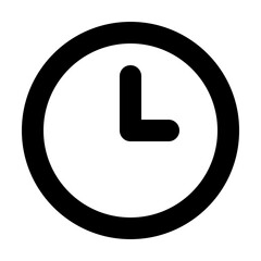 Icon interface time clock