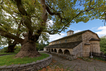 Griechenland - Zagori - Micro Papigo - Kirche der Anführer der himmlischen Heerscharen