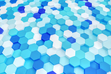 abstract background with cubes pattern