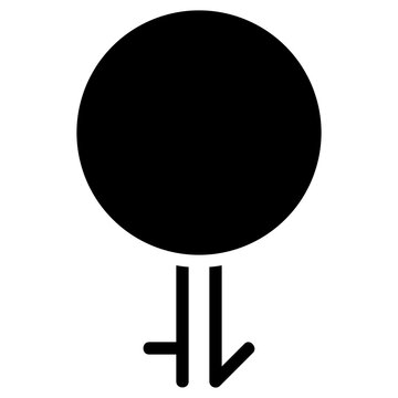 intergender glyph icon