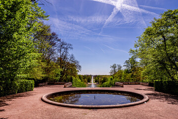 Gardens of chateau of Sceaux, Sceaux, France