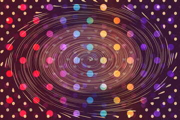 Gradient  dots pattern texture background. Modern dotted template  for design, covers, web banners