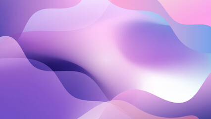 Abstract colorful gradient background with fluid shapes