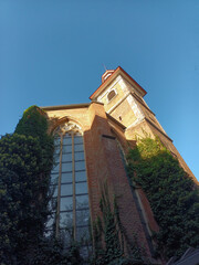 Fototapeta na wymiar Historische Kirche in der Altstadt von Düsseldorf