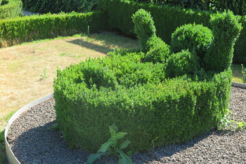 Durbuy, Topiary Park (Parc des Topiaires), Belgien