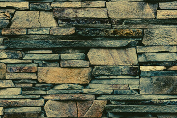 Natural stone wall texture for background,sandstone stone tile.