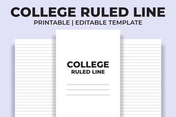 College Ruled Line