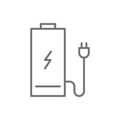 plug battery electric icon