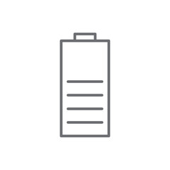 charging battery electric icon