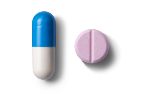 カプセル薬と錠剤