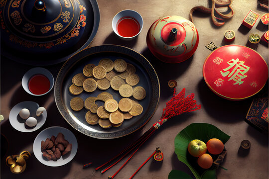 happy Chinese New Year generative ai 