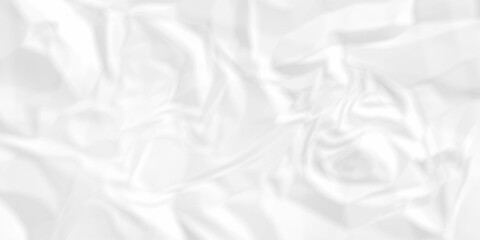 White paper crumpled texture. white fabric textured crumpled white paper background. panorama white paper texture background, crumpled pattern texture backgrund.