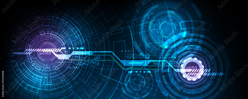 Poster abstract background image electronic communication network technology data transmission concept