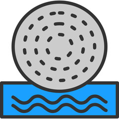 Zorbing Icon