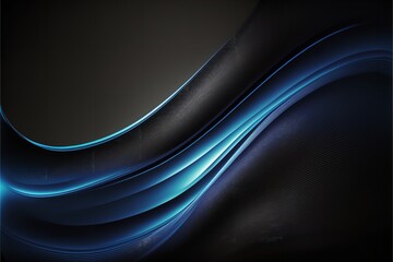 Abstract technology and dynamic background. Technology abstract background for design with colorful waves.