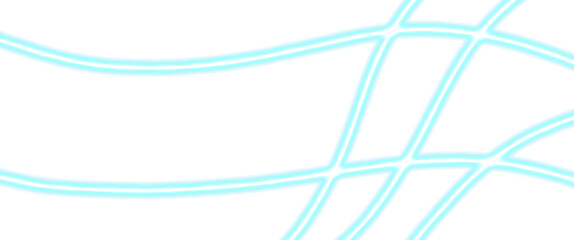 Abstract birght neon crossing lines texture with transparent background, wave, overlay element for backdrop, creative design, isolated object with monochrome minimal design	
